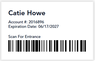 Catie Howe member card